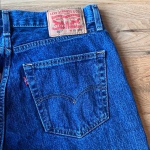 Vintage Levi’s medium wash high waisted 505 jeans